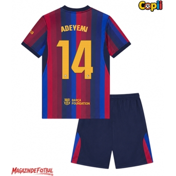 Barcelona Karim Adeyemi #14 Echipament de Fotbal Replică 2026-27 Copii Acasa (+ Șorturi)